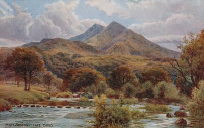 Moel Siabod bei Capel Curig, Snowdonia von Alfred Robert Quinton